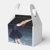 Ballerina im Schnee - Geschenkschachtel (Vorderseite)