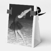 Ballerina im Schnee - Geschenkschachtel (Rückseite)