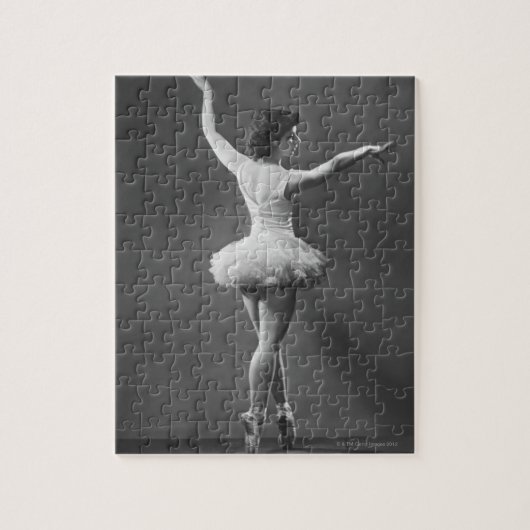 Ballerina im Tutu Puzzle (Vertikal)