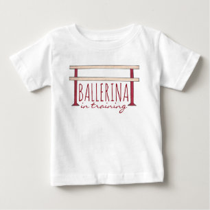 Ballerina in Ausbildung Ballett Barre Tanz Tänzeri Baby T-shirt