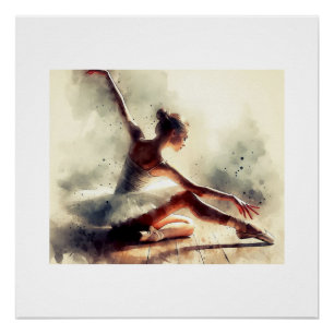 Ballerina in Bewegung, Poster