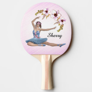 Ballerina in Blue Personal Pink Tischtennis Schläger