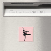 Ballerina in Blush Magnet (In Situ (Geschirrspüler))
