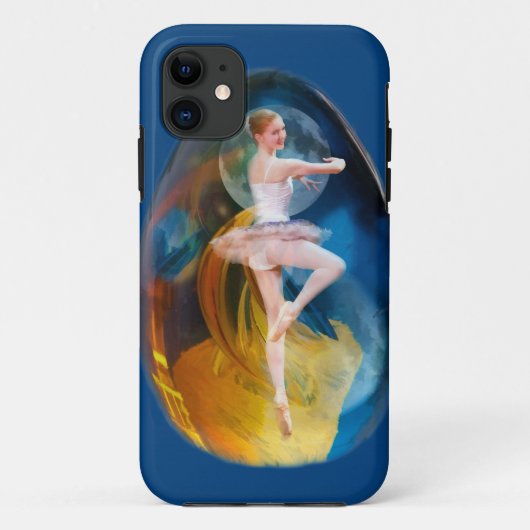 Ballerina in der alien-Galaxie Case-Mate iPhone Hülle (Rückseite)