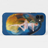 Ballerina in der alien-Galaxie Case-Mate iPhone Hülle (Rückseite (Horizontal))
