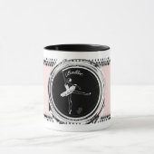 Ballerina in der Arabeske-Tasse Tasse (Zentrum)