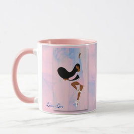 Ballerina in Pink Tasse