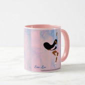 Ballerina in Pink Tasse (VorderseiteRechts)
