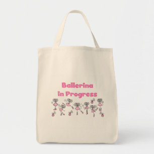 Ballerina in Progress T-Shirts und Geschenke Tragetasche