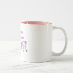 Ballerina in Progress T-Shirts und Geschenke Zweifarbige Tasse