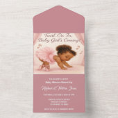 Ballerina in the Making All In One Einladung (Innen)