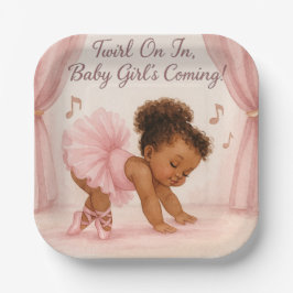 Ballerina in the Making Pappteller