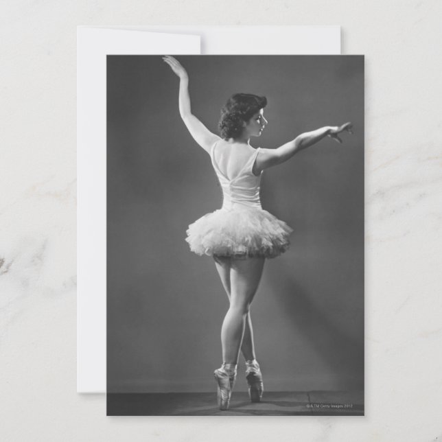 Ballerina in Tutu (Vorderseite)