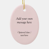 Ballerina in Tutu, en pointe Pose, silhouettiert Keramik Ornament (Hinten)