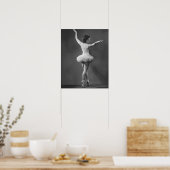 Ballerina in Tutu Poster (Küche)