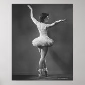Ballerina in Tutu Poster (Vorne)