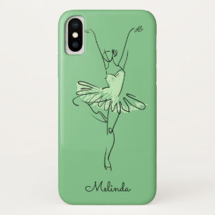 Ballerina individuelle Name- und Farbtelefongehäus Case-Mate iPhone Hülle