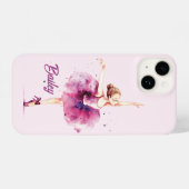 Ballerina iPhone-Gehäuse, Ballet-Handy-Gehäuse iPhone Hülle (Rückseite (Horizontal))