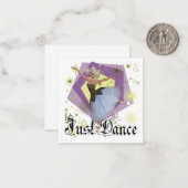 Ballerina - Just Dance Mitteilungskarte (Vorderseite/Rückseite Beispiel)