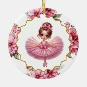 Ballerina Keramik Ornament