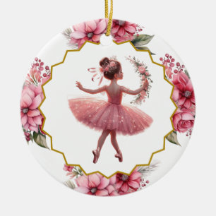 Ballerina Keramik Ornament
