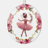 Ballerina Keramik Ornament (Links)