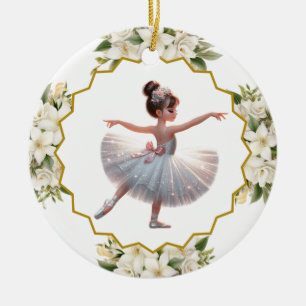Ballerina Keramik Ornament