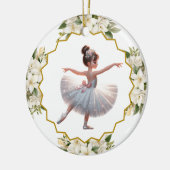 Ballerina Keramik Ornament (Links)