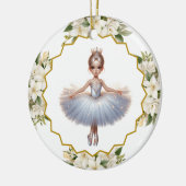Ballerina Keramik Ornament (Links)
