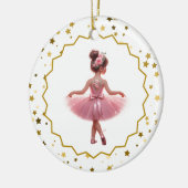 Ballerina Keramik Ornament (Links)