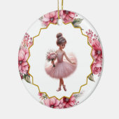 Ballerina Keramik Ornament (Links)
