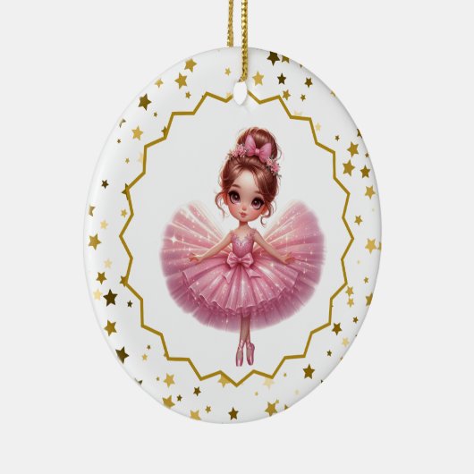 Ballerina Keramik Ornament (Rechts)