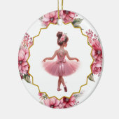 Ballerina Keramik Ornament (Links)