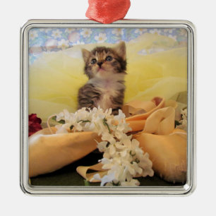 Ballerina Kitten Kate Premium Ornament Aus Metall
