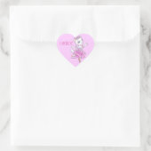 Ballerina Kitty Sticker (Tasche)