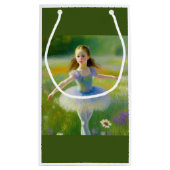Ballerina Kleine Geschenktüte (Rückseite)