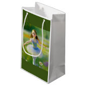 Ballerina Kleine Geschenktüte (Rückseite Schrägansicht)