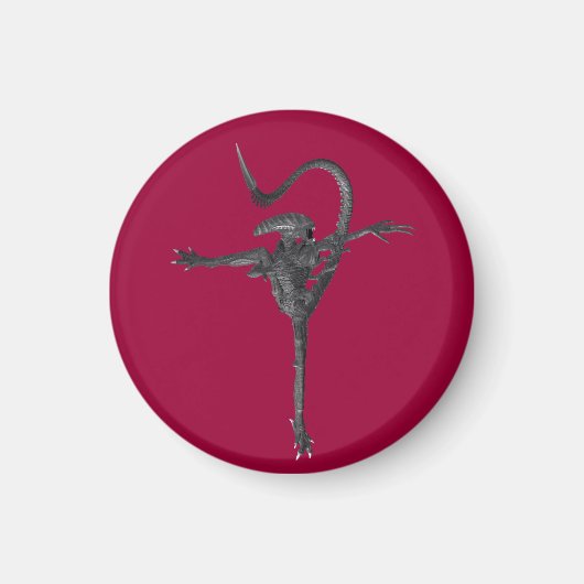 Ballerina-Kreatur Magnet (Vorne)