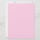 Ballerina Kuh individuell anpassbare Geburtstagska (Rückseite)