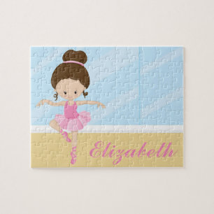 Ballerina-kundenspezifisches personalisiertes puzzle