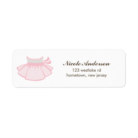 Ballerina Labels (Vorne)