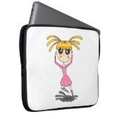 Ballerina Laptop Sleeve (Vorne Rechts)