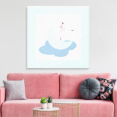 Ballerina Leinwanddruck (Insitu (Wohnzimmer))