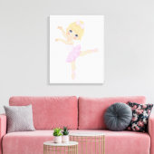 Ballerina Leinwanddruck (Insitu (Wohnzimmer))