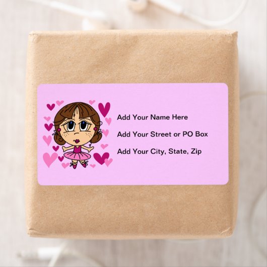 Ballerina-Mädchen (Insitu)