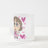 Ballerina-Mädchen Mattglastasse (Vorderseite Links)