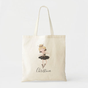 Ballerina Mädchen Personalisiertes Ballett-Party-G Tragetasche