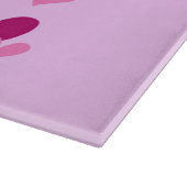 Ballerina-Mädchen Schneidebrett (Ecke)