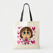 Ballerina-Mädchen Tragetasche (Vorne)