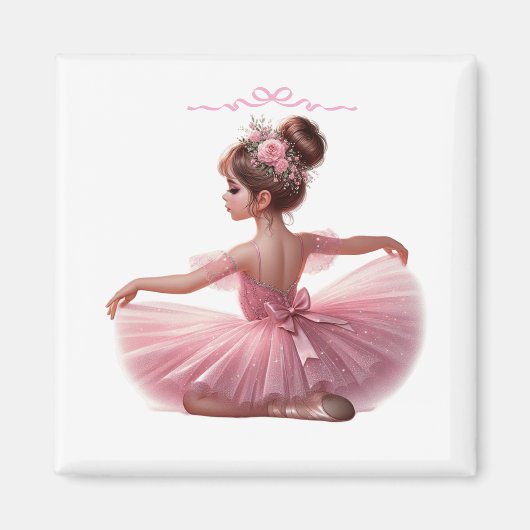 Ballerina-Magnet Magnet (Vorne)